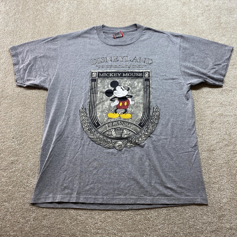 Vintage Disneyland Mickey Mouse Shirt Mens XL Classic Disney Made USA 90s Tee